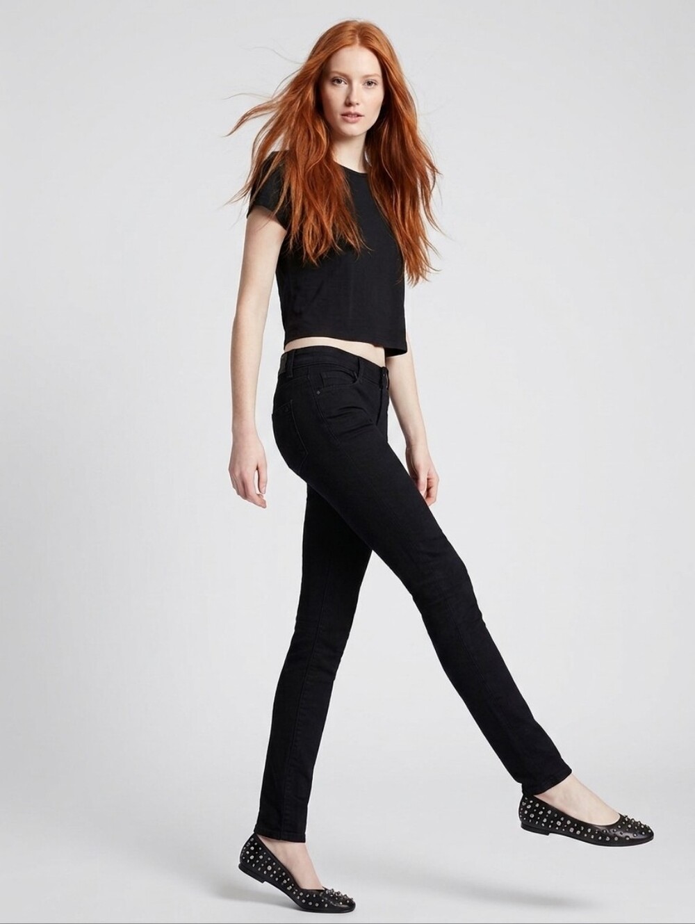 rag & bone Black Lamb Leather Flex Jeans 2